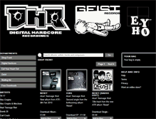 Tablet Screenshot of digitalhardcore.com